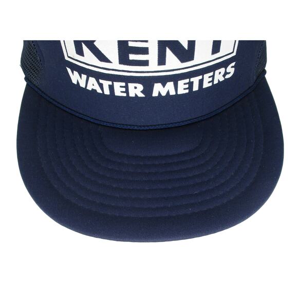 Vintage Kent Water Meters Snapback Mesh Back Hat by Nissin Cap - Picture 3 of 9